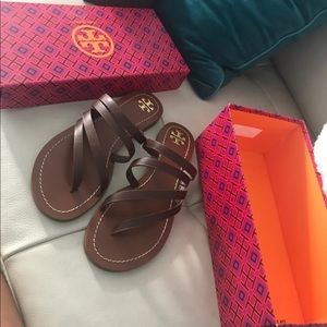Tory Burch Brown Sandals